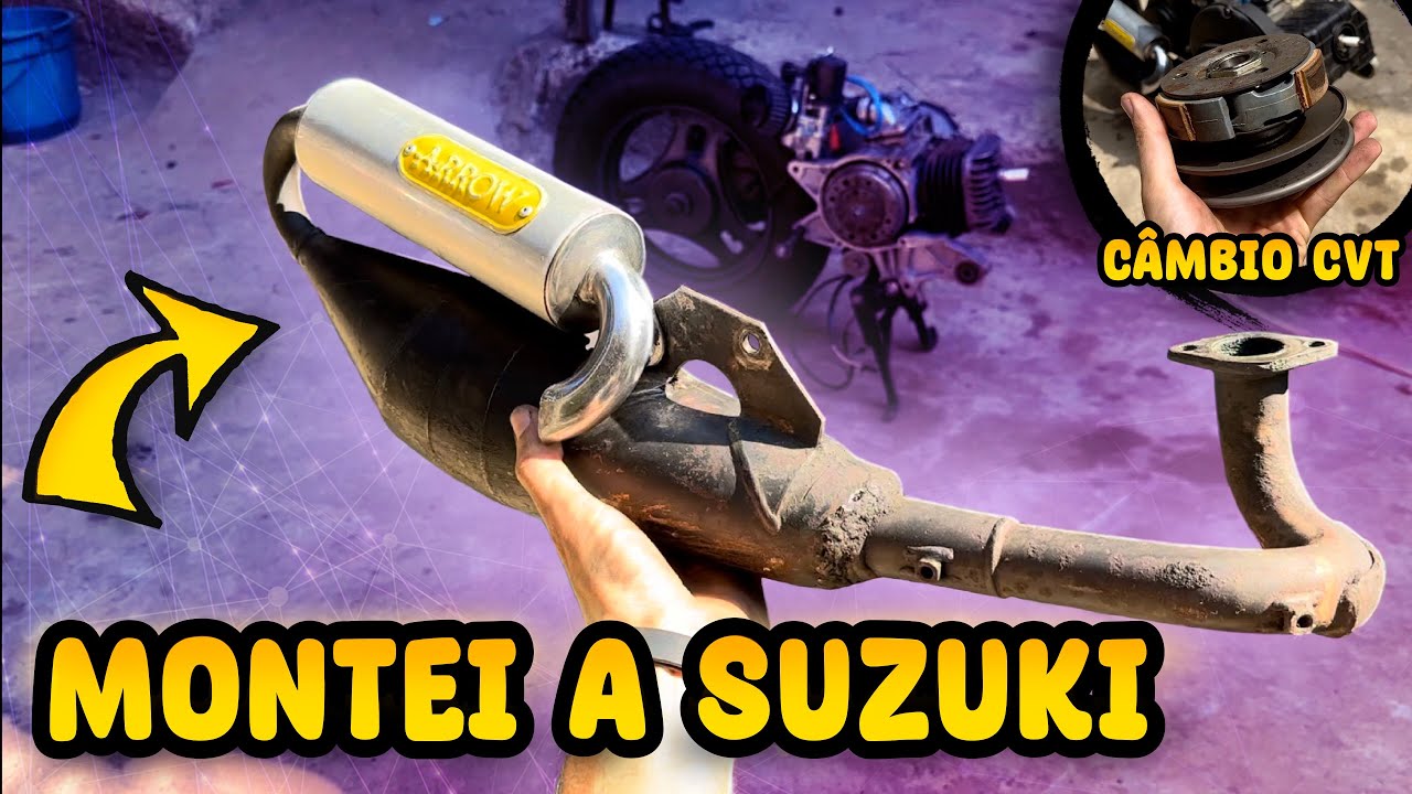 Montagem da Suzuki ae50 ❤️