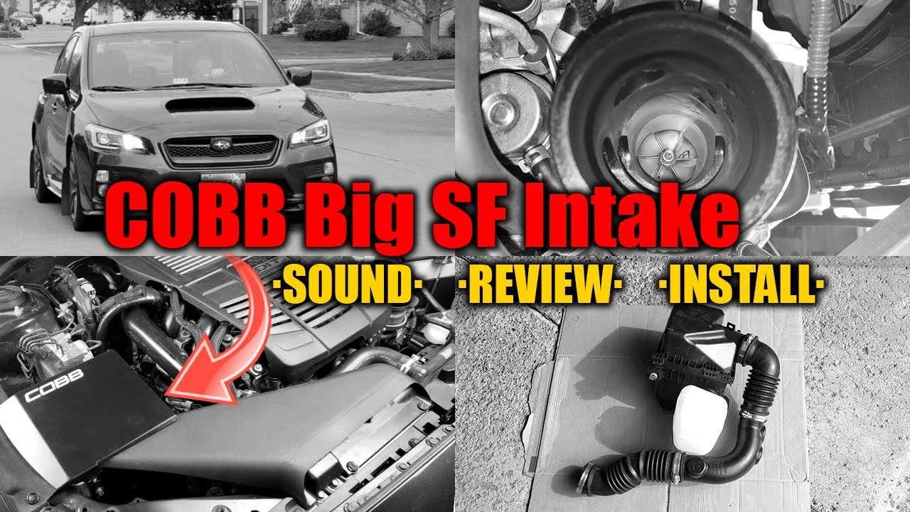 Установка, звук и обзор впускной системы Cobb Big SF на WRX CVT 2017 года