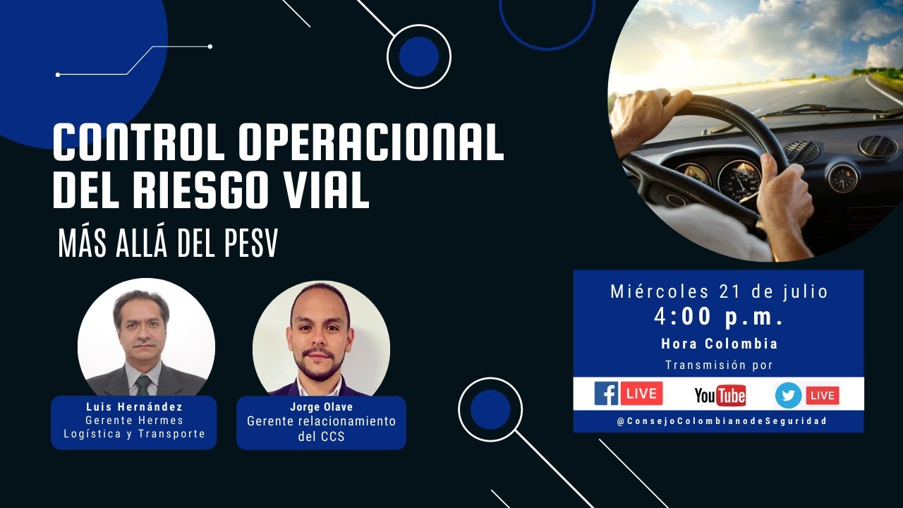 Control operacional de riesgo vial, m&aacute;s all&aacute; del PESV