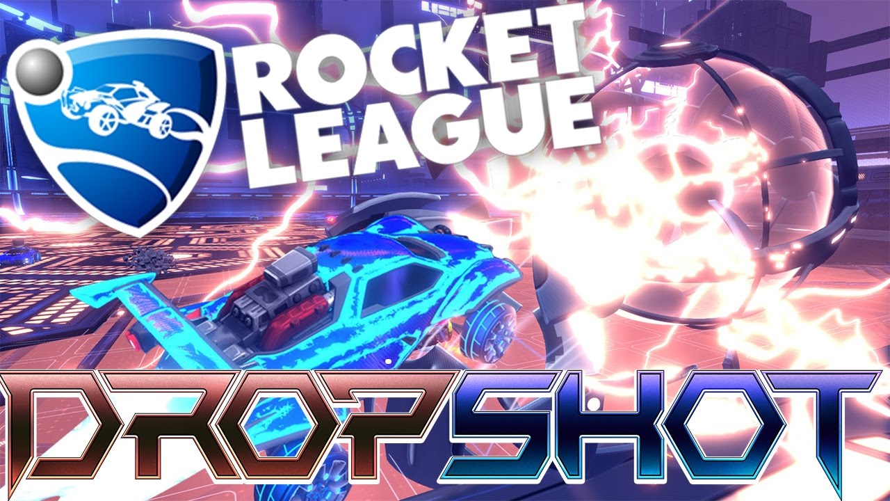 NEW DROPSHOT GAME!! - ROCKET LEAGUE!! W/AshDubh & Speedy