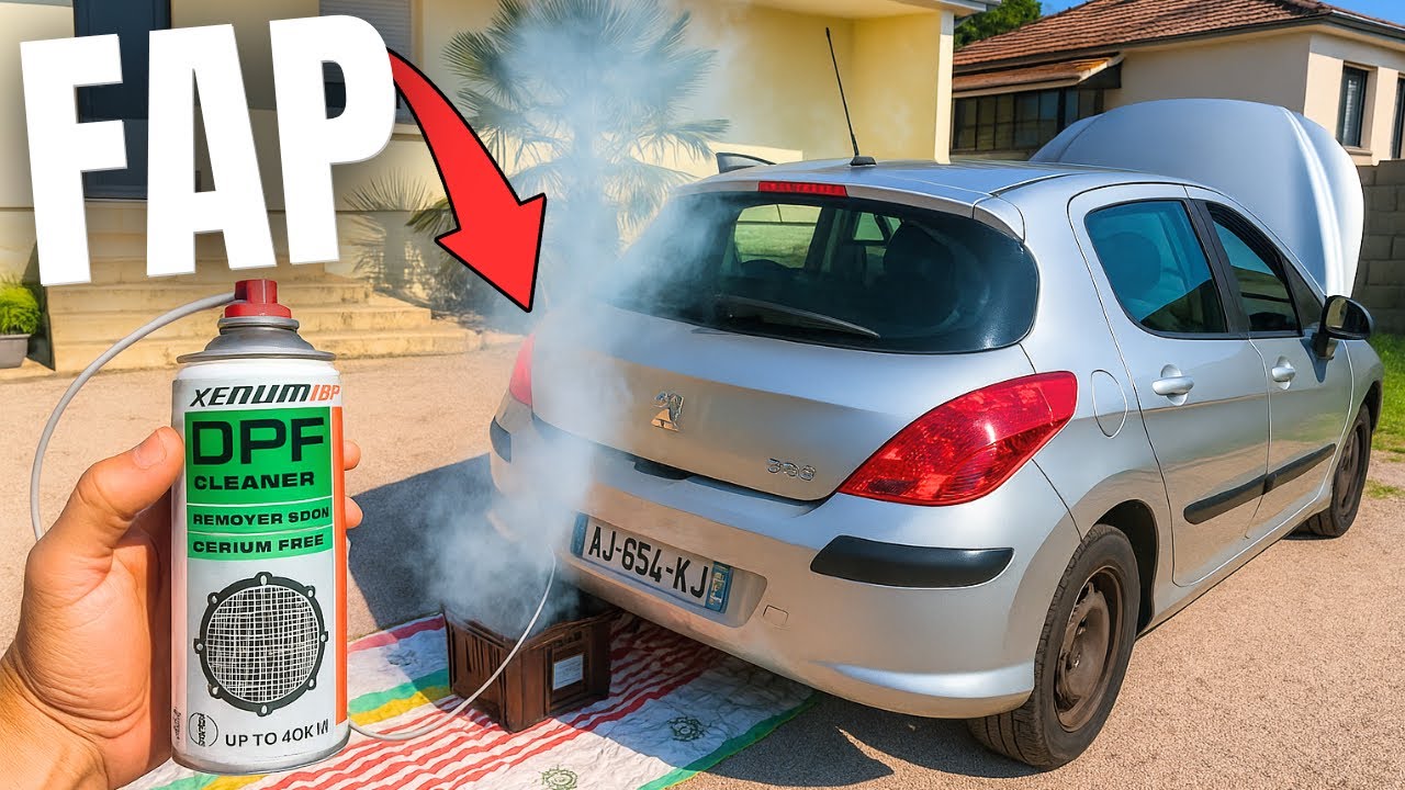 Déboucher un FAP sans démontage pour 35 € ! 