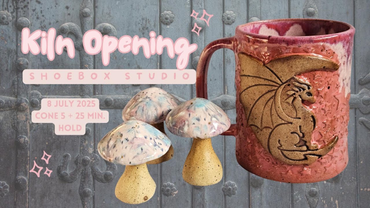 Kiln Opening 8 July 2025 - All Glaze Combinations Shared!