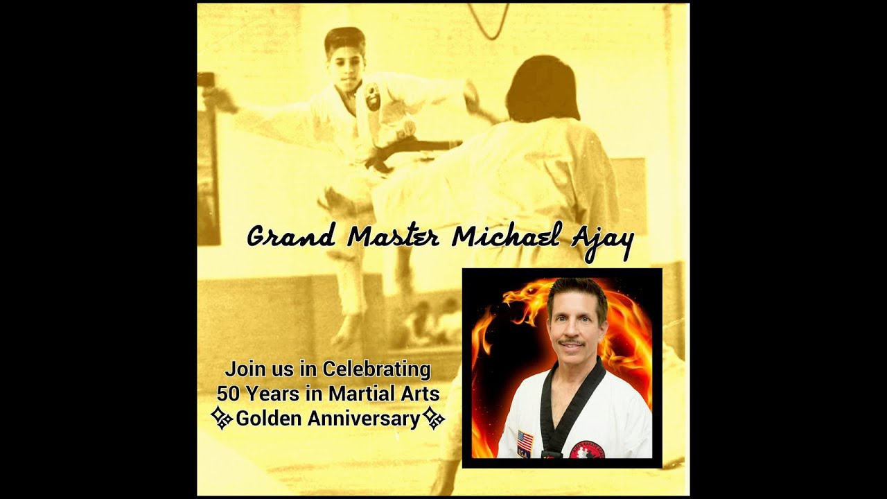 Grand Master Michael Ajay 50 Years in Martial arts