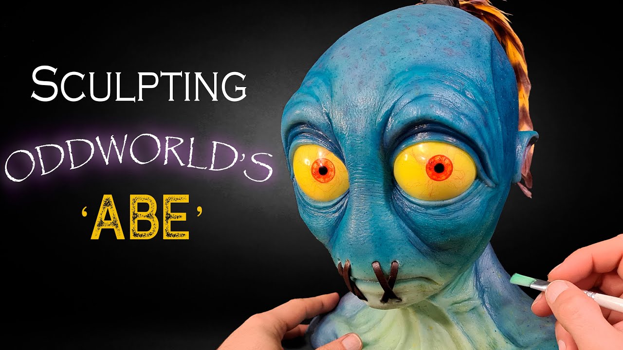 Sculpting Oddworld's Abe - Timelapse - Soulstorm