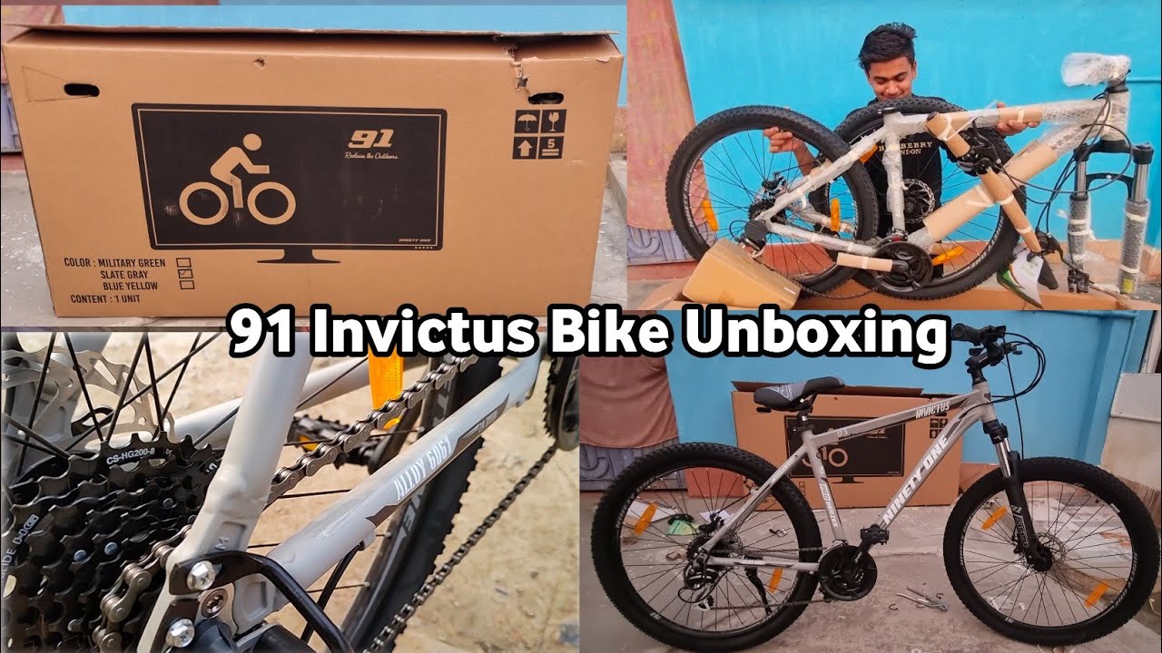 Ninety one Invictus 27.5T Cycle Unboxing & Assembling | in india 2023 Best MTB Bike