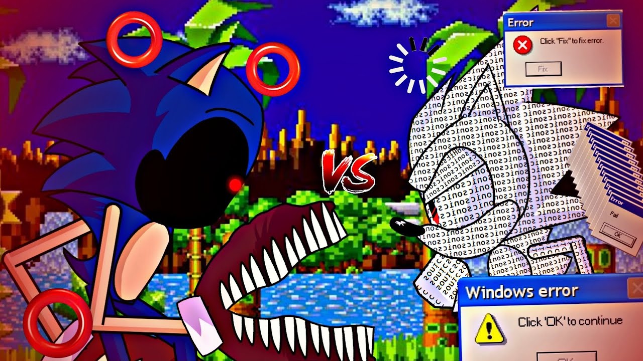 FNF Mr.Teeth(Nanic) Vs Document.Sonic Dc 2 (Long animation)