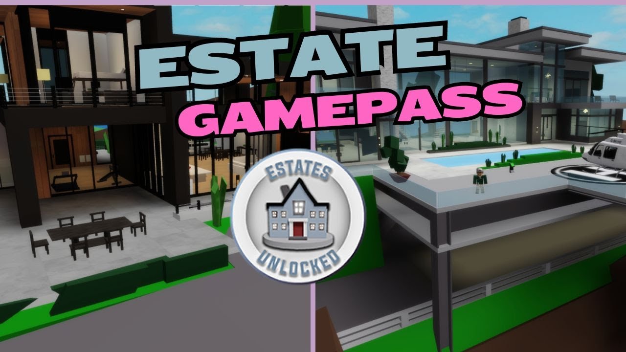 Brookhaven RP Estate Gamepass (Houses Tour)!