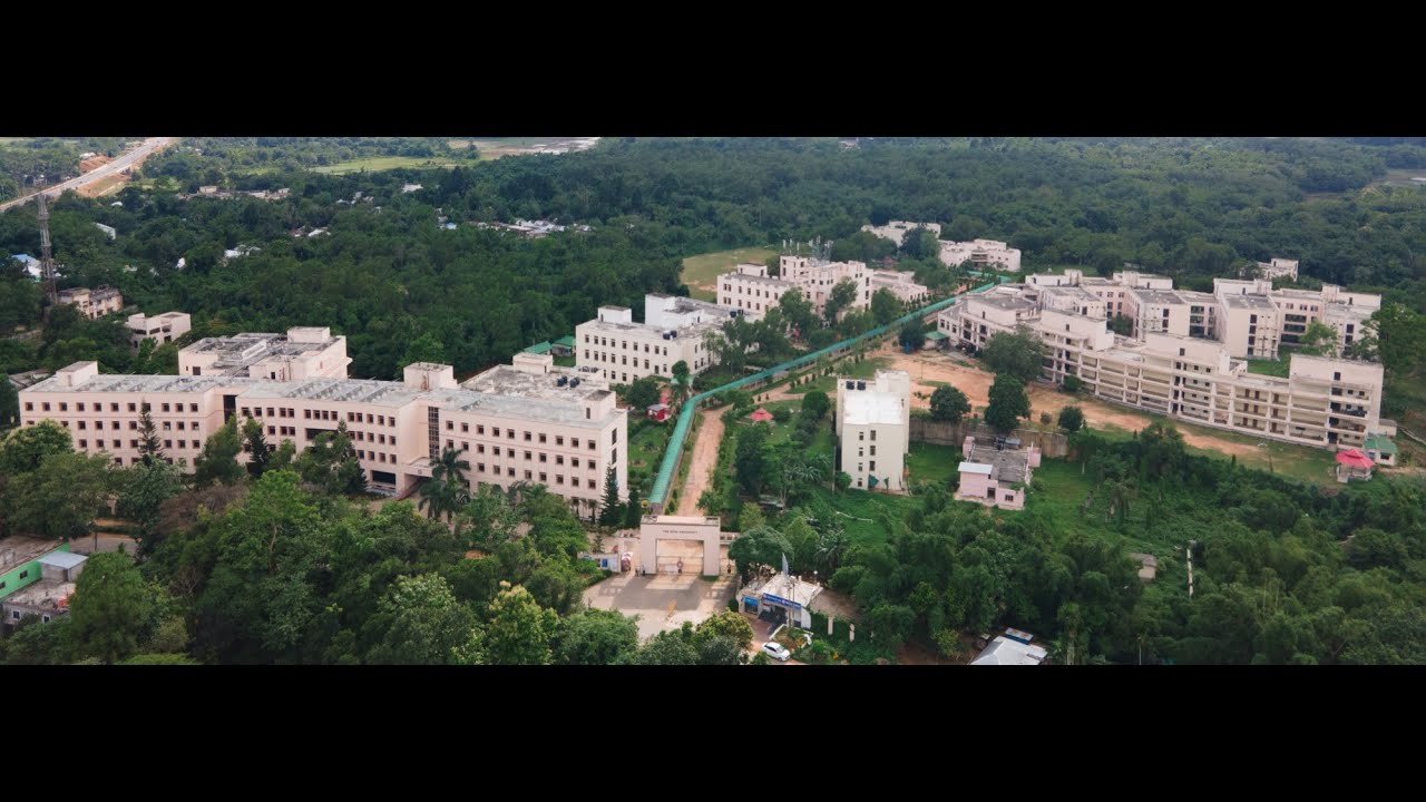 Discover the Breathtaking Beauty of ICFAI University Tripura from Above  || Aerial Tour 2023 ||