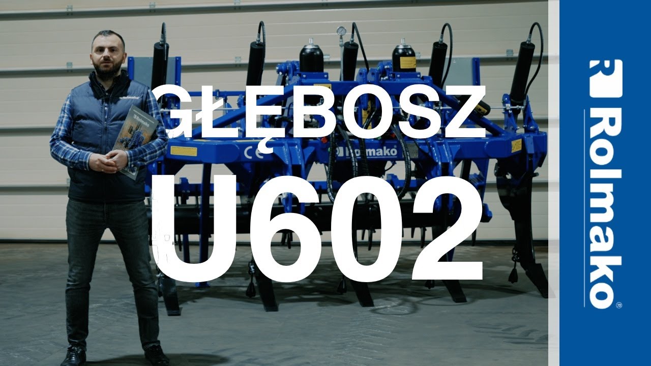 Специалисты Rolmako о почвообрабатывающих машинах – Глубокорыхлитель Rolmako U602 LONG