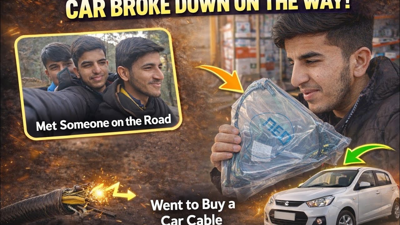Car Broke Down on the Way | Daily Vlog