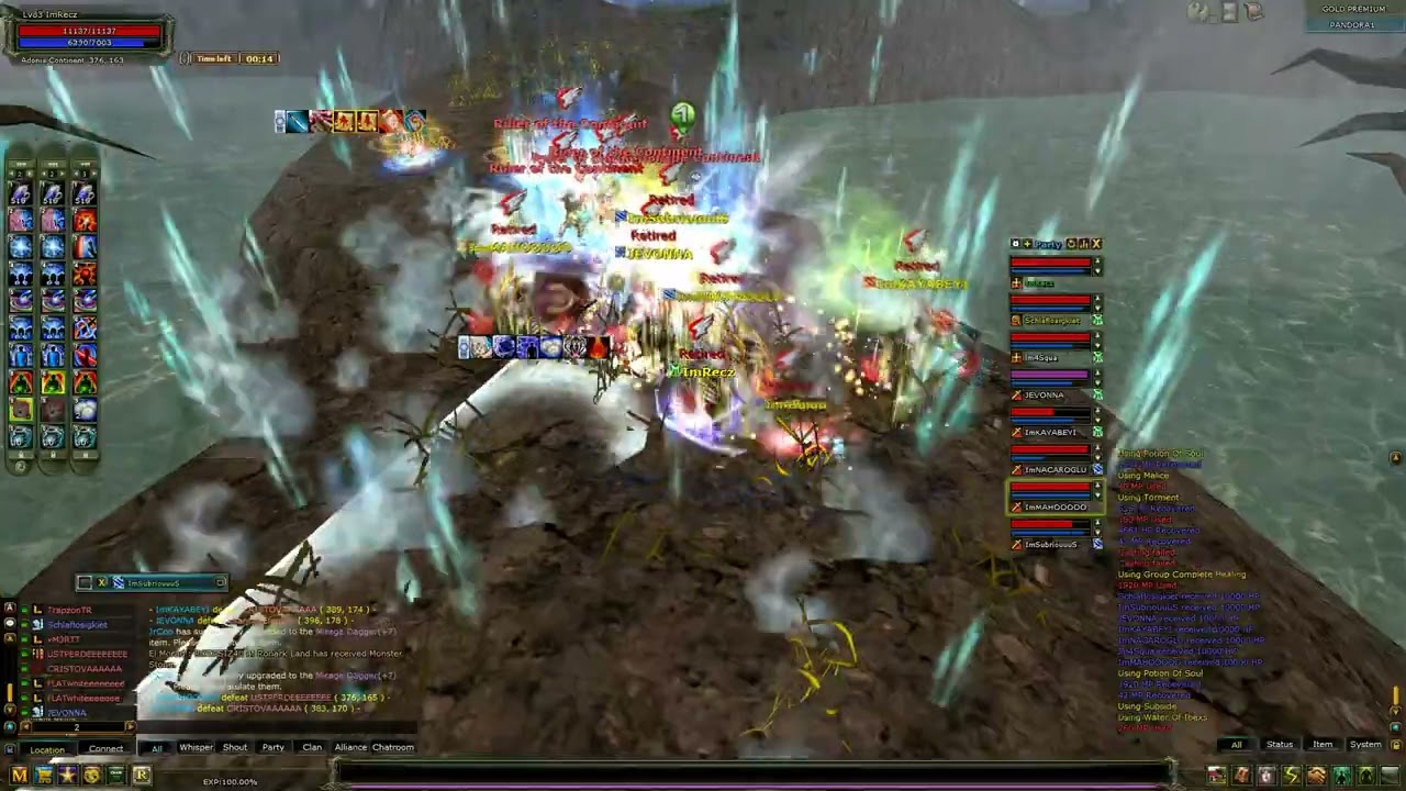 vs Lock v3 #Pandora #BF #8vs8 #knightonline #Ts3