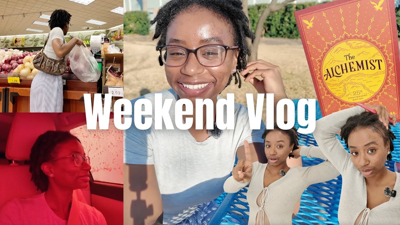 Weekend Vlog: soaking up sunlight + starting a new book + my fav protein shakes + healing out loud