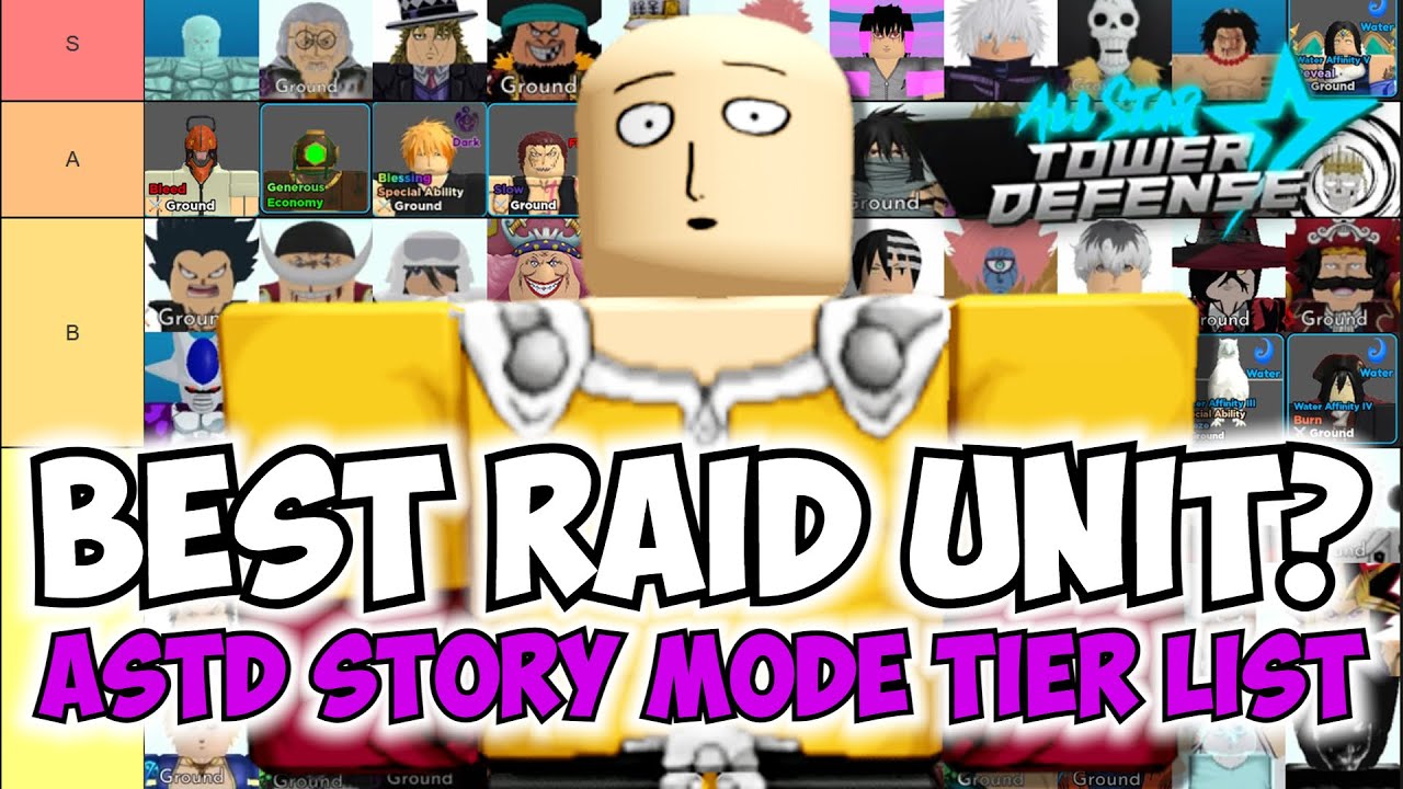 Best RAID Mode & STORY Mode Meta Unit? (All Star Tower Defense Tier List 2023) HOW TO BEAT ALL RAID!