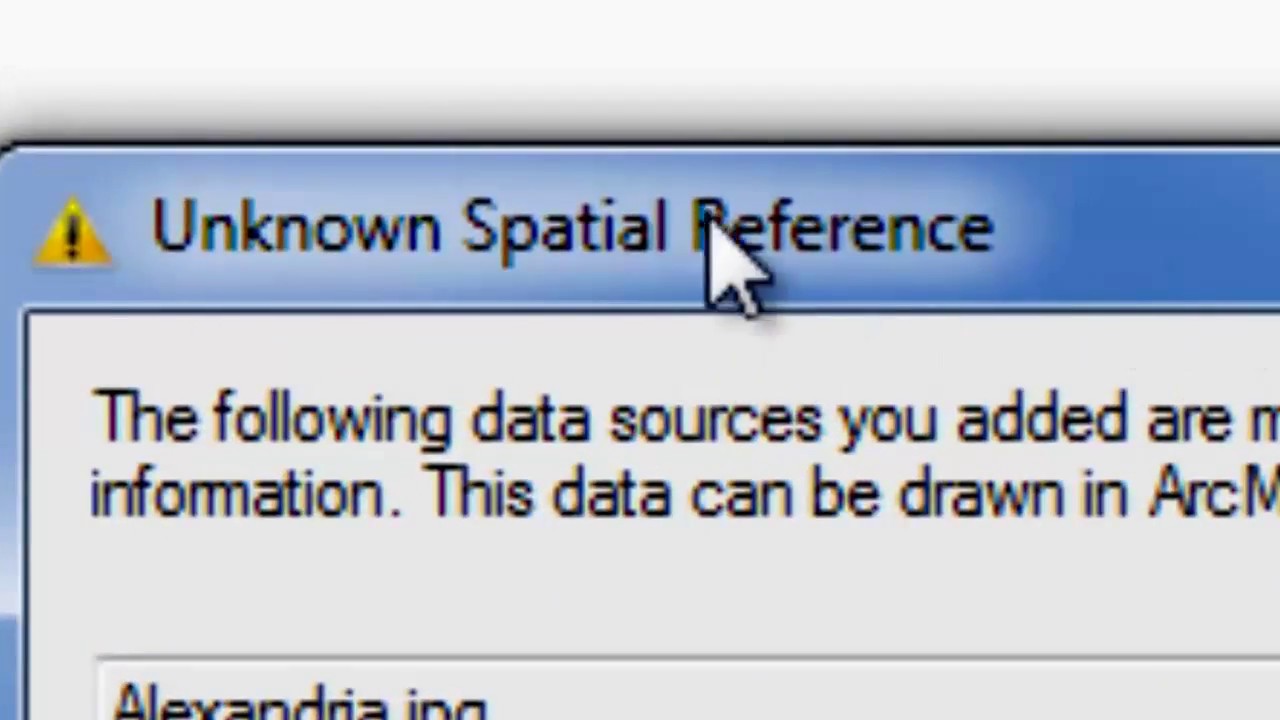 ArcGIS: Georeference to UTM الاسناد الجغرافي للخريطة عن طريق الاحداثيات باستخدام النظام المترى