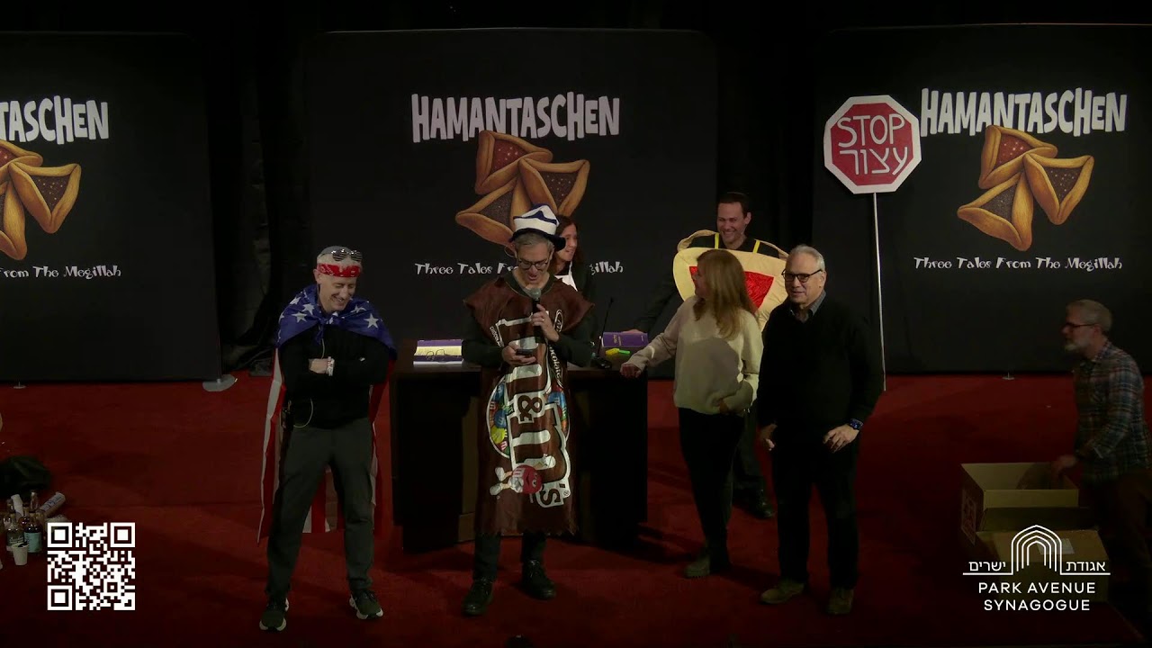 Purim Spiel 5786: Hamantaschen: Three Tales from the Megilah