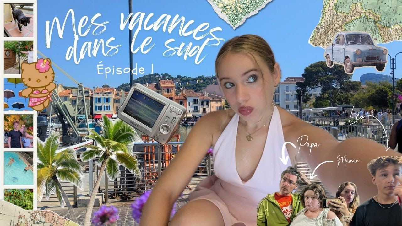☀️VACANCES DANS LE SUD | Épisode 1 : Le début de notre aventure 🌴💖