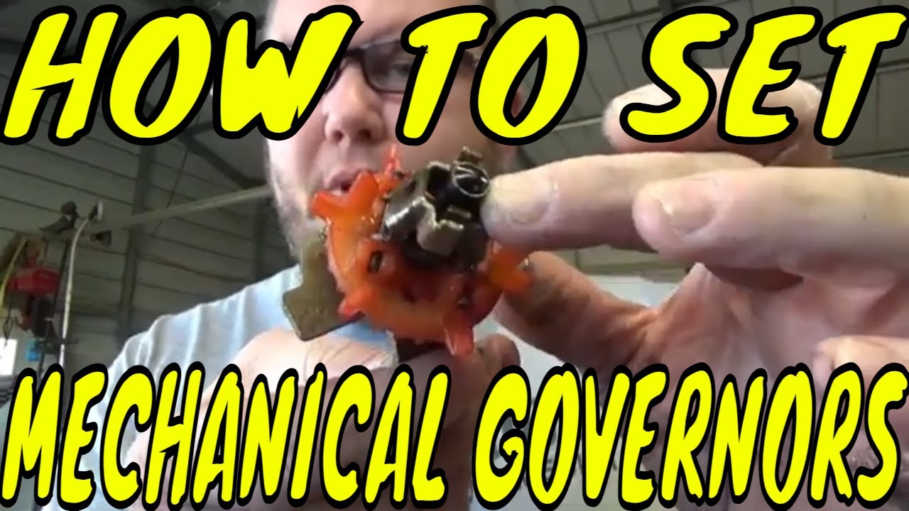 HOW TO SET AND ADJUST THE GOVERNOR ON ANY SMALL ENGINE