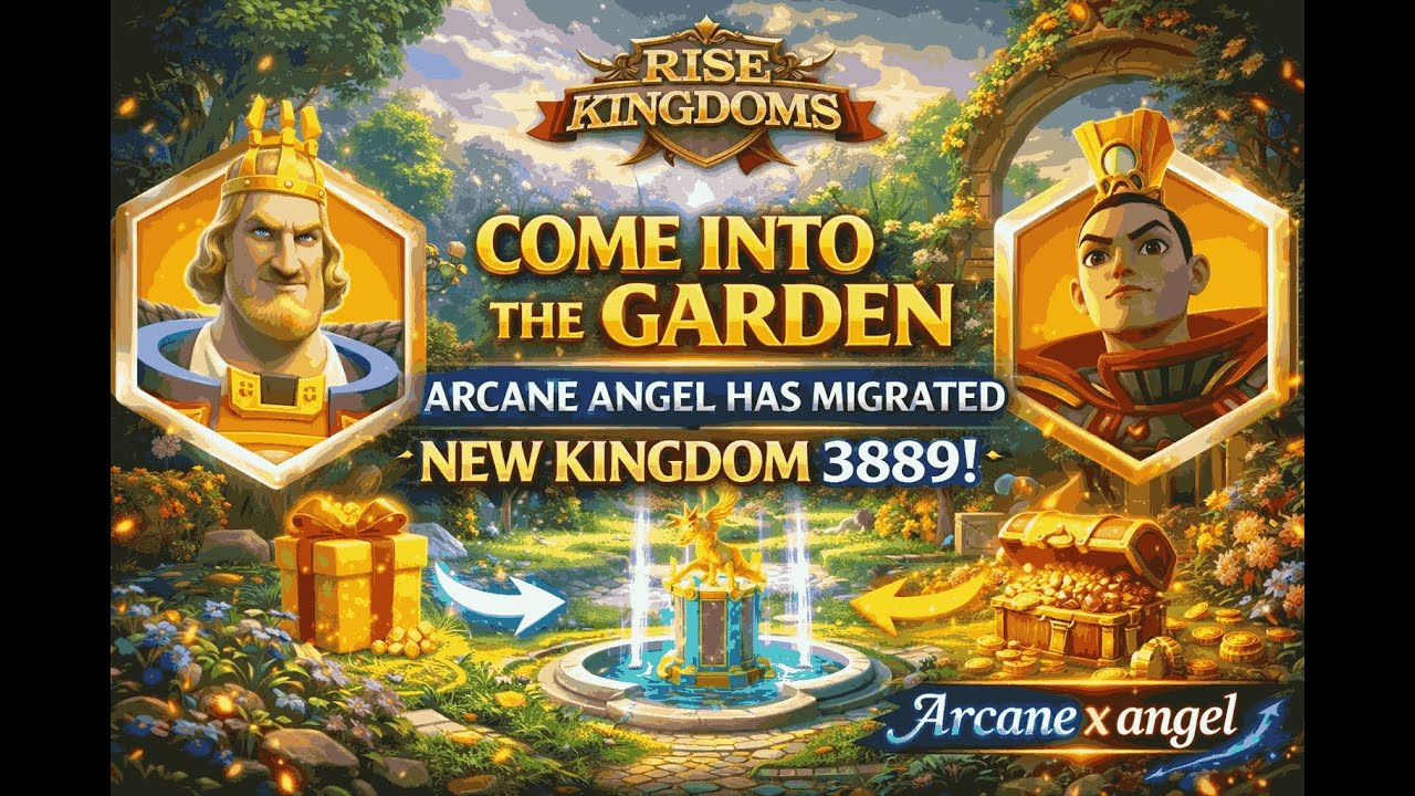 WE MOVED TO A NEW KIGNDOM 3889 | RISE OF KINGDOMS