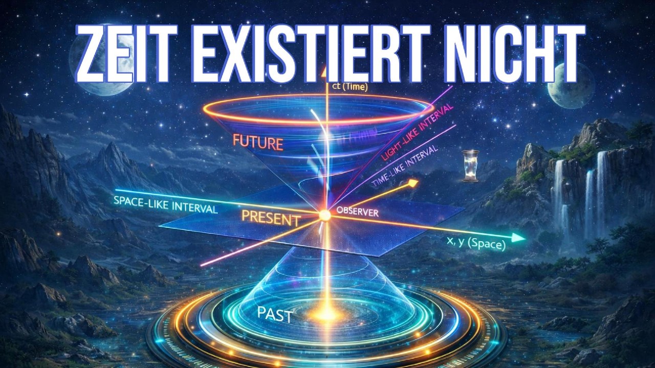 Zeit existiert nicht - Vergangenheit und Zukunft sind gleich
