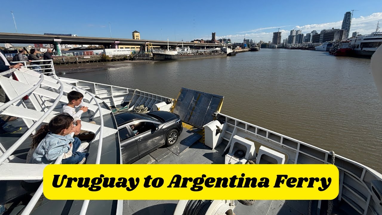 Ferry from Colonia del Sacramento to Buenos Aires &ndash; Crossing the Rio de la Plata