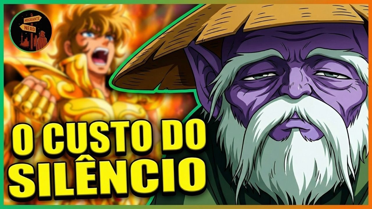 Por que o Mestre Ancião deixou Atena afogar na Saga de Poseidon?