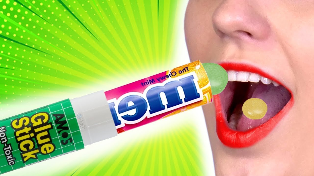 Cara Lucu Menyelinapkan MAKANAN KE MAKEUP! Selinapkan Camilan & Permen Ke Manapun oleh Kreatif Panda