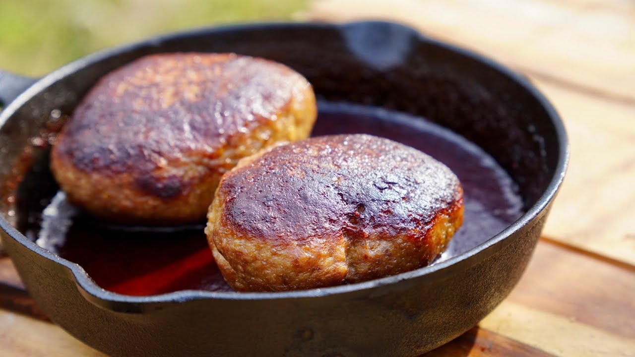 【窯焼名人 レシピ】肉汁溢れる絶品窯焼きハンバーグの作り方