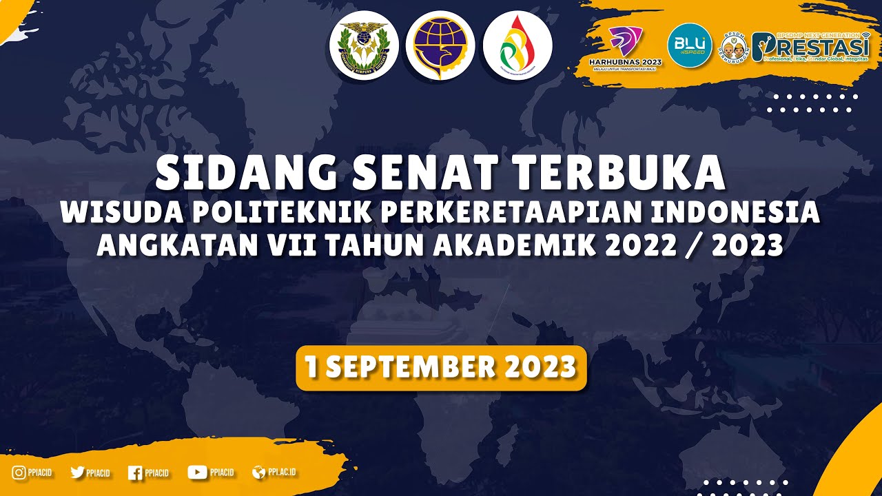 SIDANG SENAT TERBUKA DAN WISUDA PERWIRA TRANSPORTASI ANGKATAN VII PPI MADIUN