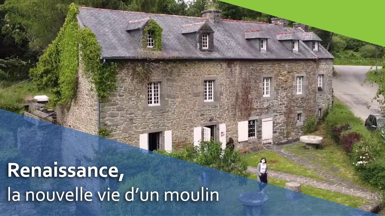 La nouvelle vie du moulin de Poulhanol.