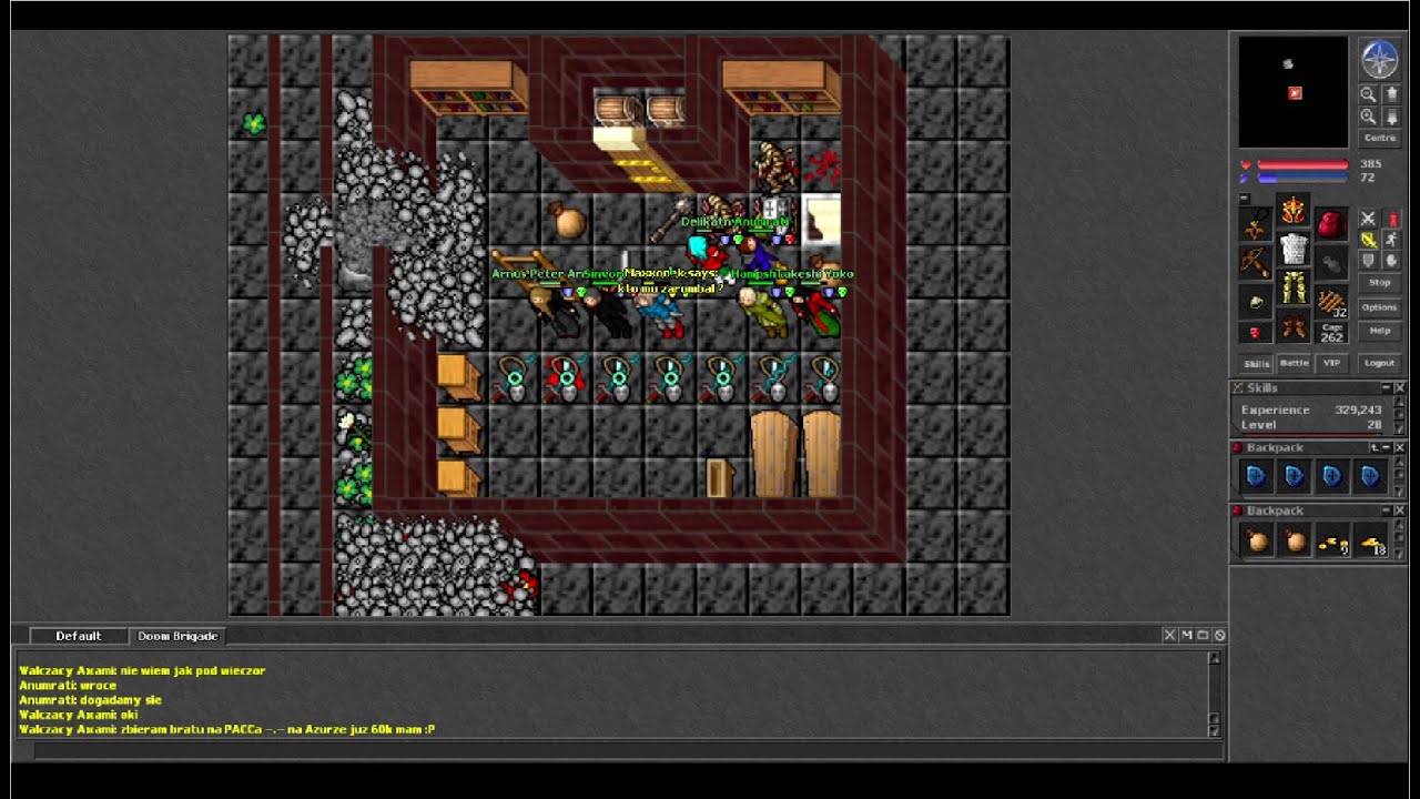 Old Tibia - Classic Quests: Draconia Quest - (7.4 2005)