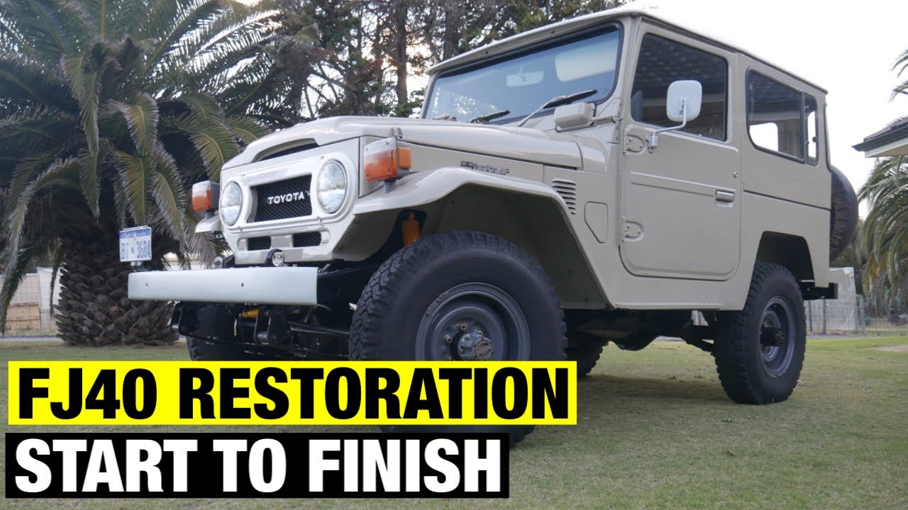 РЕСТАВРАЦИЯ TOYOTA FJ40 1977 ГОДА — ОТ НАЧАЛА ДО КОНЦА | МОЯ ИСТОРИЯ