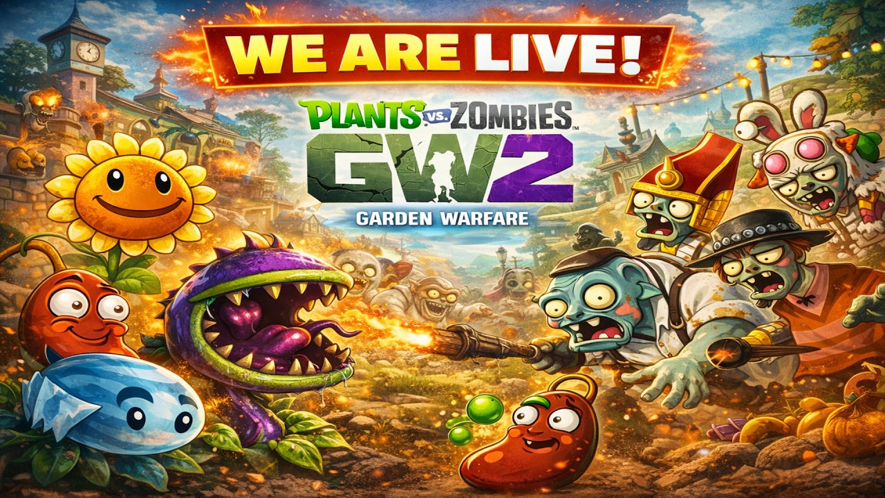 Plants vs. Zombies: Garden Warfare 2! | PvZGW2 LIVE