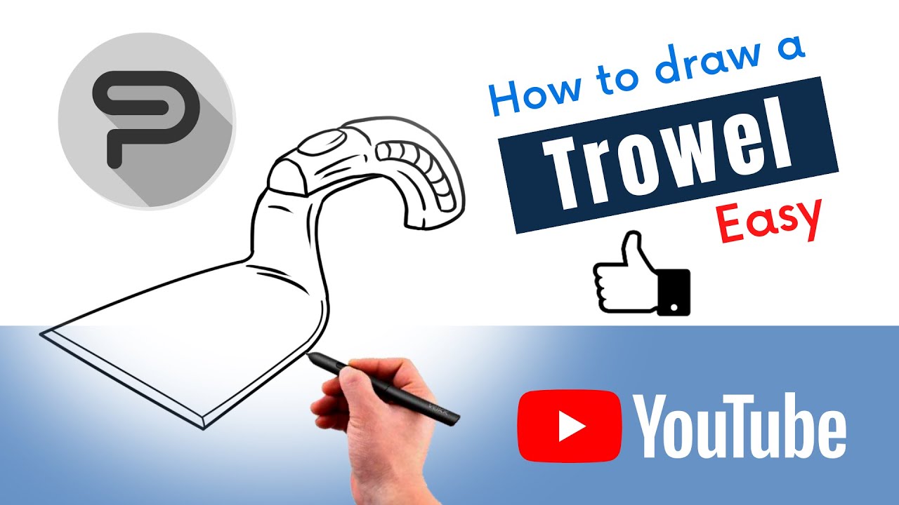 How to draw a Trowel - EASY | Clip Studio Paint | Yellob