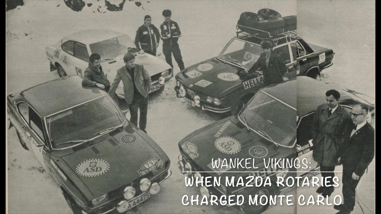 Wankel Vikings: Rotaries at Monte Carlo マツダ カペラ ロータリー クーペ