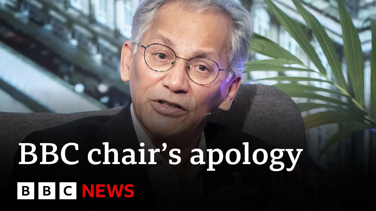 BBC chairman issues apology over Donald Trump documentary edit | BBC News