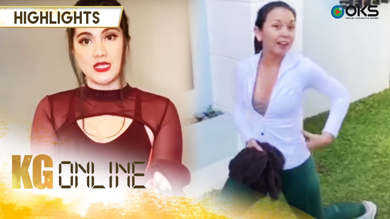 Romina at Daniela, nag-showdown sa kanilang home workout routine | Kadenang Ginto Online