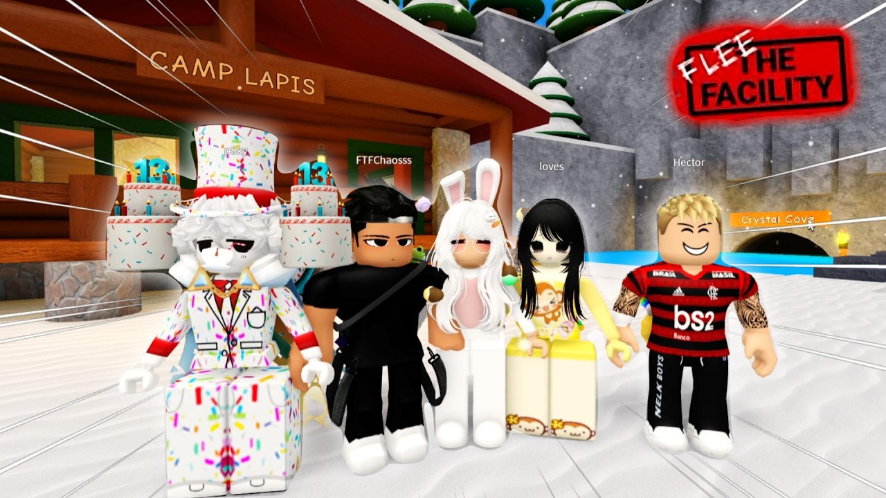 TRANQUILIDADE NO MARRET&Atilde;O Roblox Flee the Facility