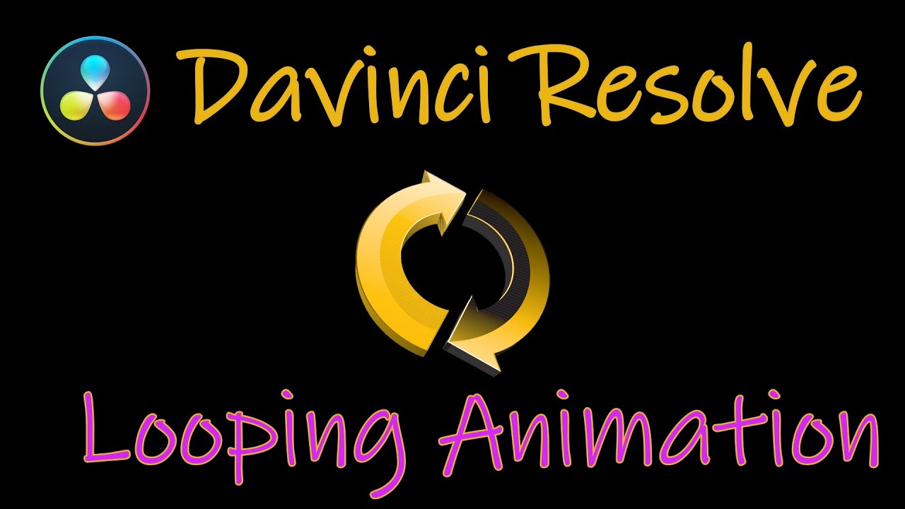 Davinci Resolve Looping Animation - Loop anything in Resolve