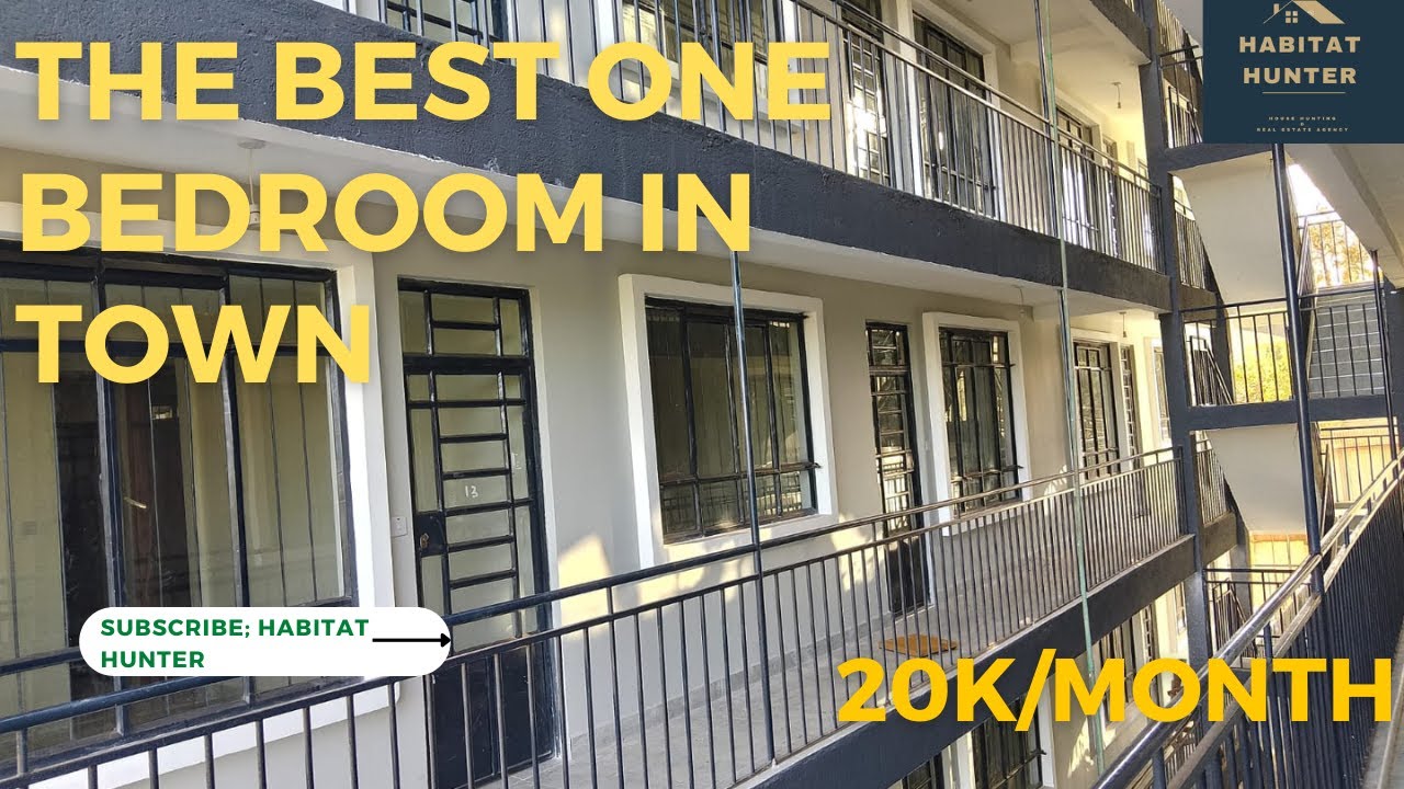 OMG! Modern 1 Bed Apartment in Town! Located along KIKUYU ROAD | Most Affordable Rentals