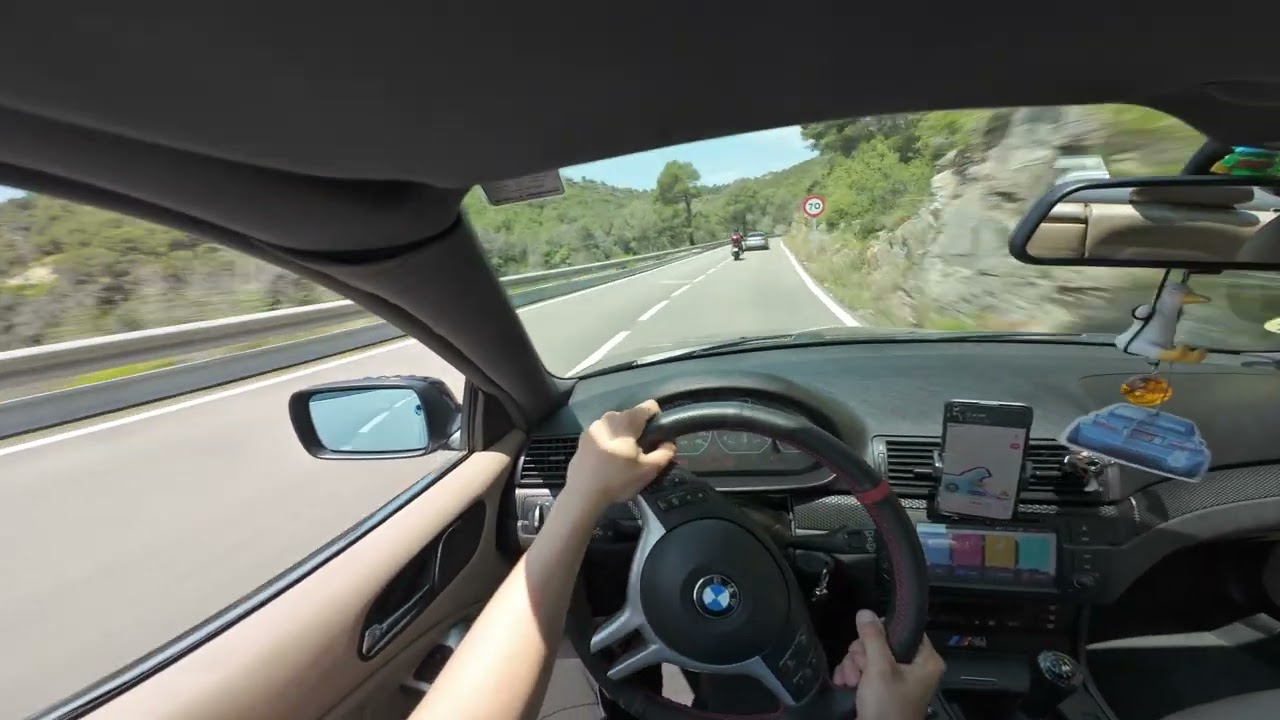 BMW e46 330Ci Fast driving | Pov (Exhaust Sound)