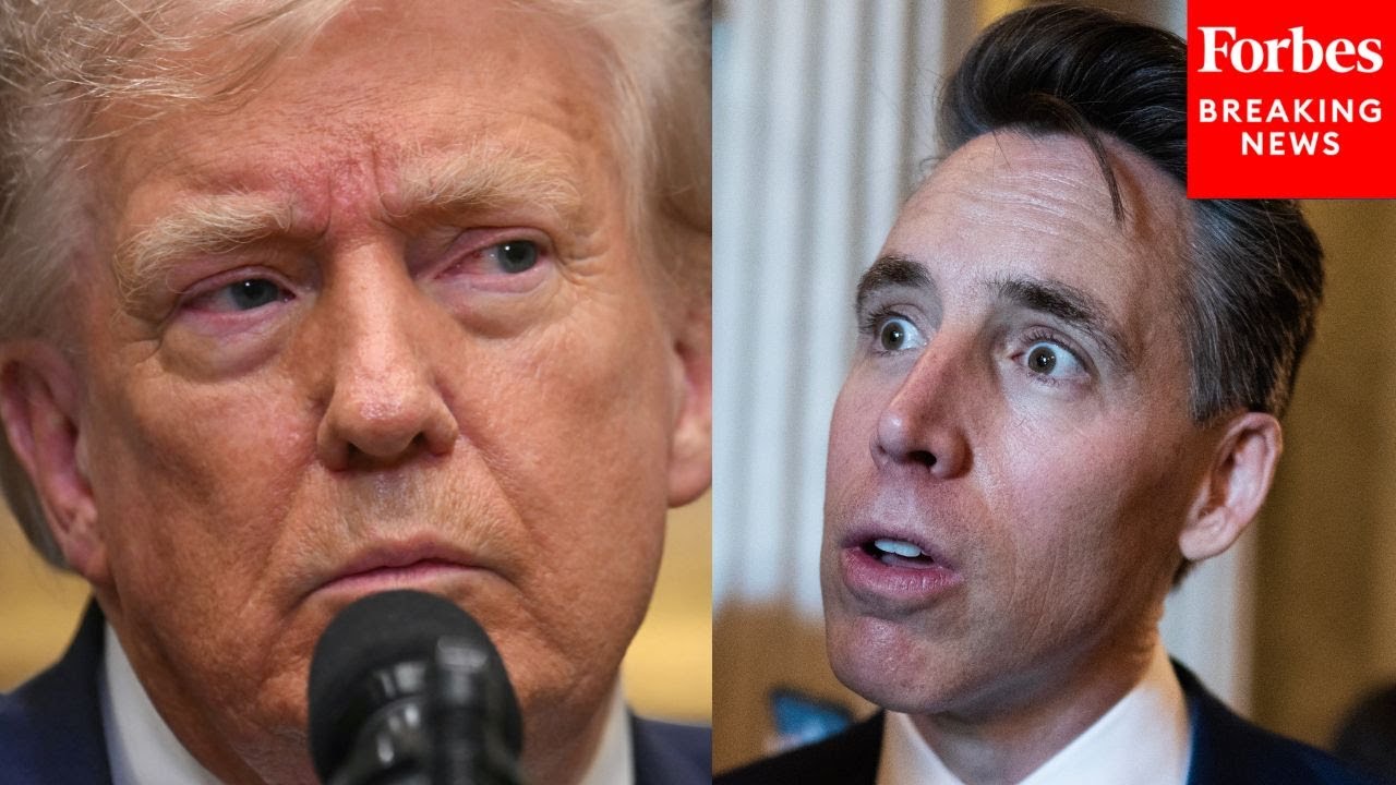 Josh Hawley Explains Why He Went Against Trump And Voted For Venezuela War Powers Resolution