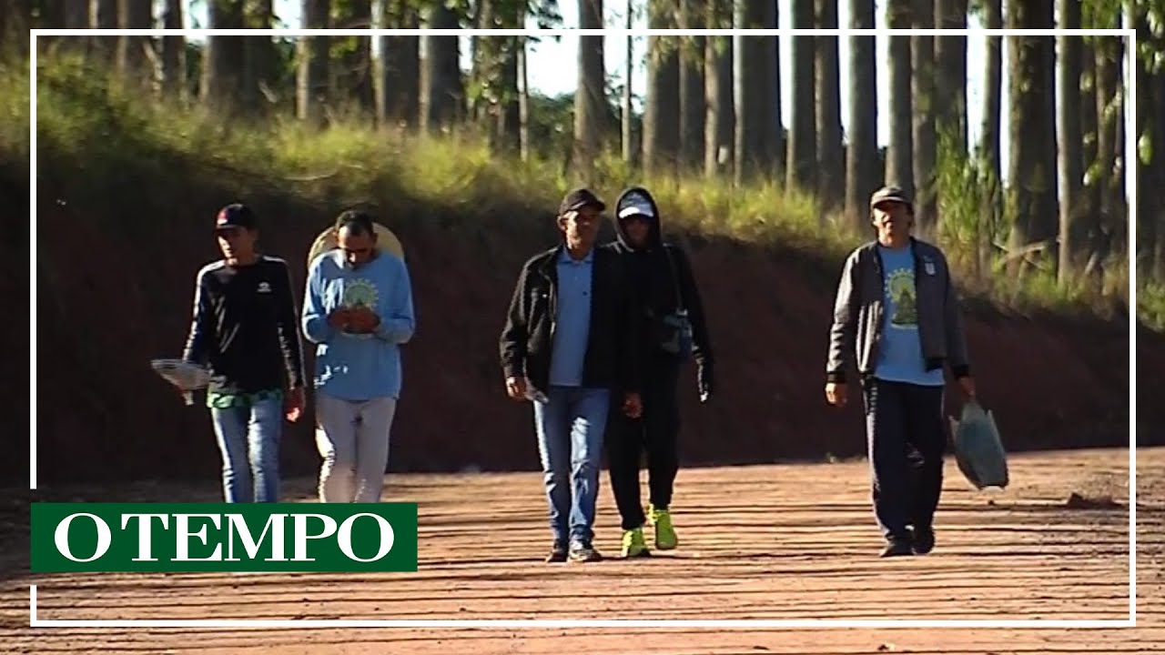 Fiéis viajam dias a pé para reverenciar SANTA RITA DE CÁSSIA no novo SANTUÁRIO no SUL DE MINAS
