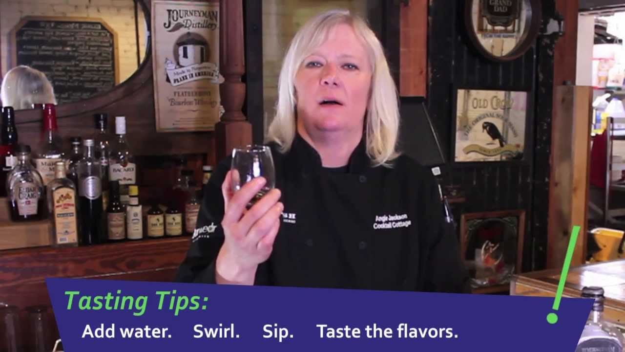 How to Properly Taste Liquor (instructional)