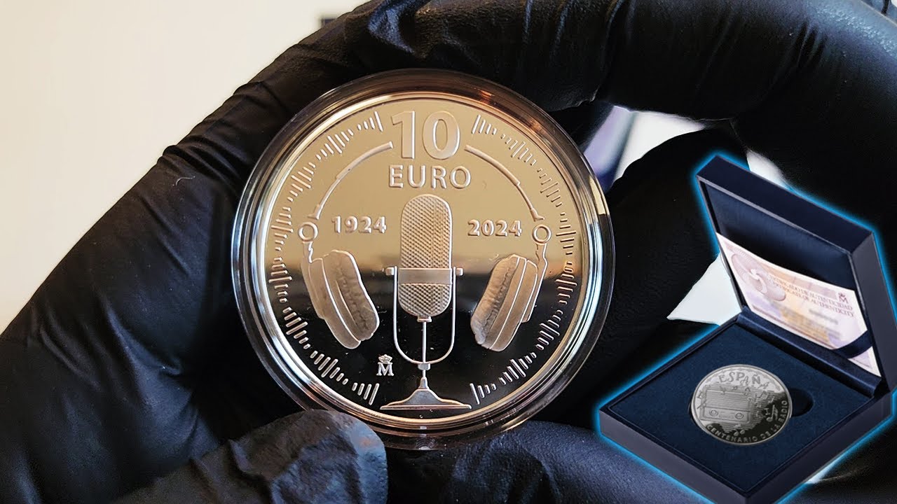 Ya en mis manos la moneda 10 euros 2024, Centenario de la Radio