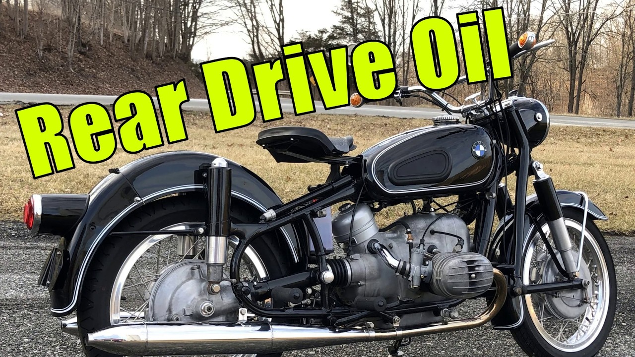 BMW R50/2 Rear Drive Oil Change Procedure