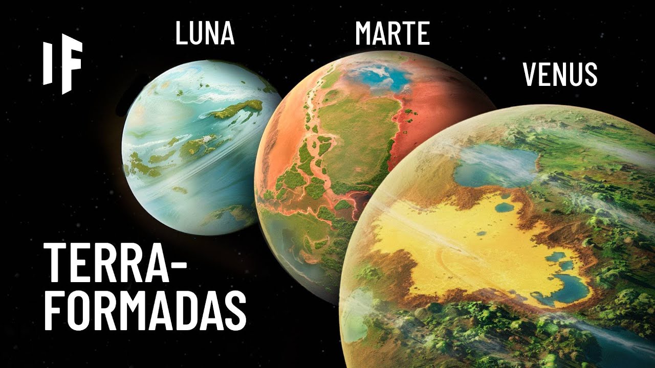 Cómo se verían los planetas del sistema solar ¡terraformados!
