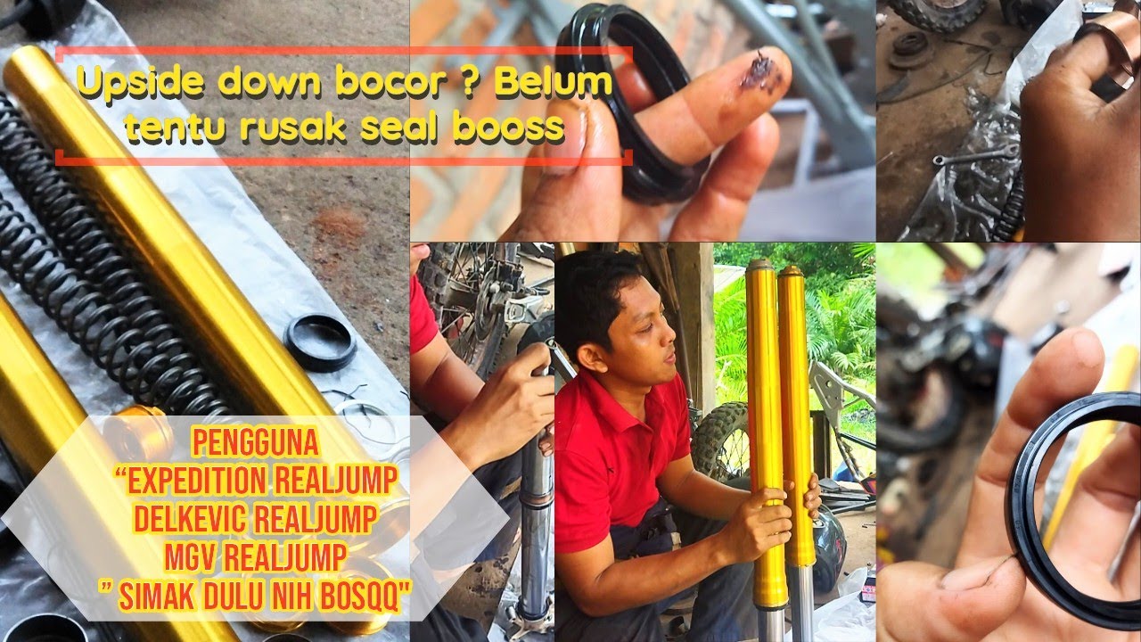 expedition realjump as 48mm ❗❗shock upside down bocor belum tentu sealnya jebol❗❗❗  apa penyebabnya❓