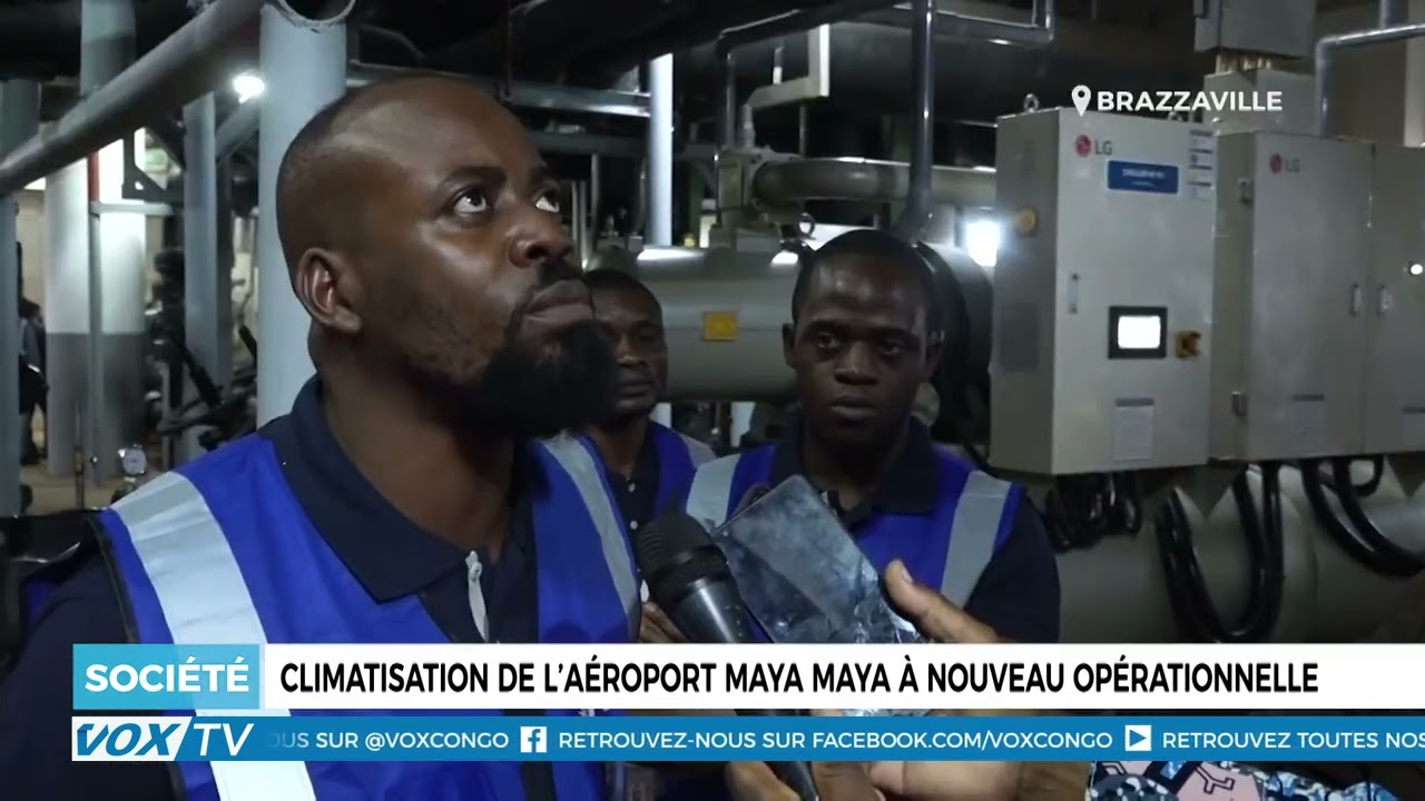 Climatisation de l’aéroport Maya Maya à nouveau opérationnelle