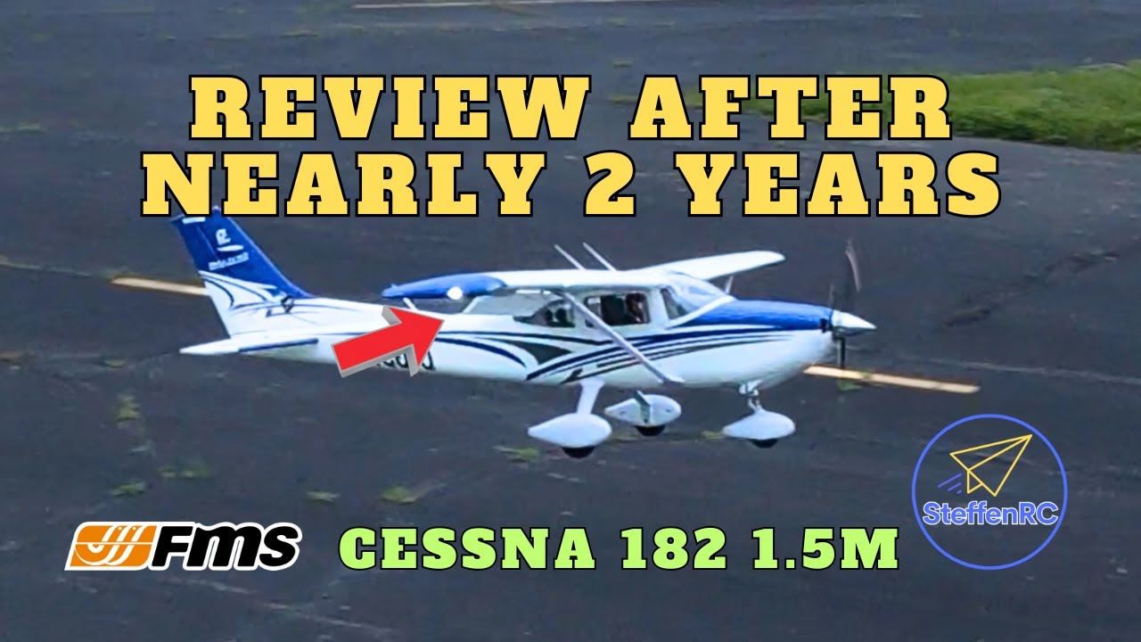 FMS Cessna 182 1.5M Review