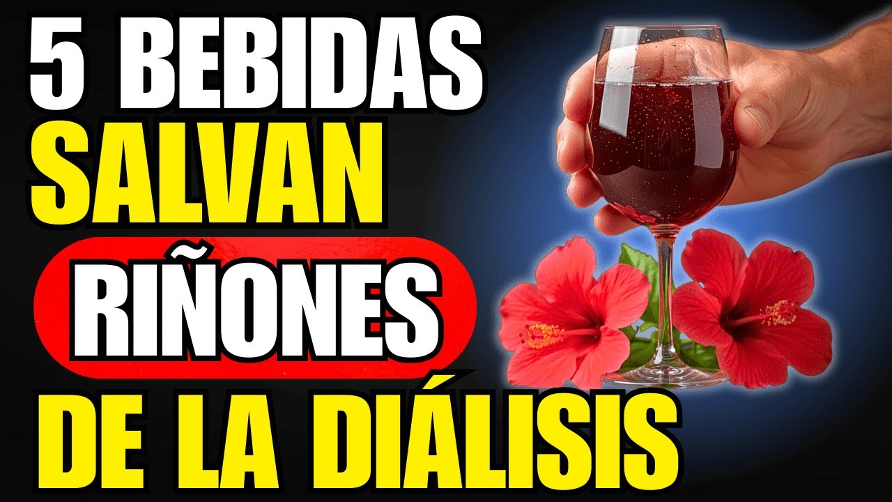 Riñones Sanos: 5 Bebidas Naturales que PROTEGEN y LIMPIAN sin Medicamentos